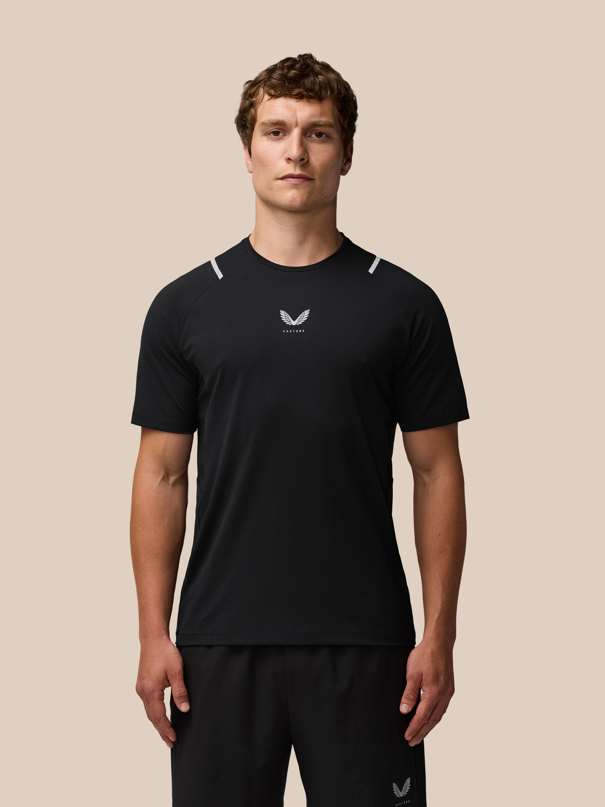Apex Training T-Shirt – Schwarz - Black/Silver Reflective