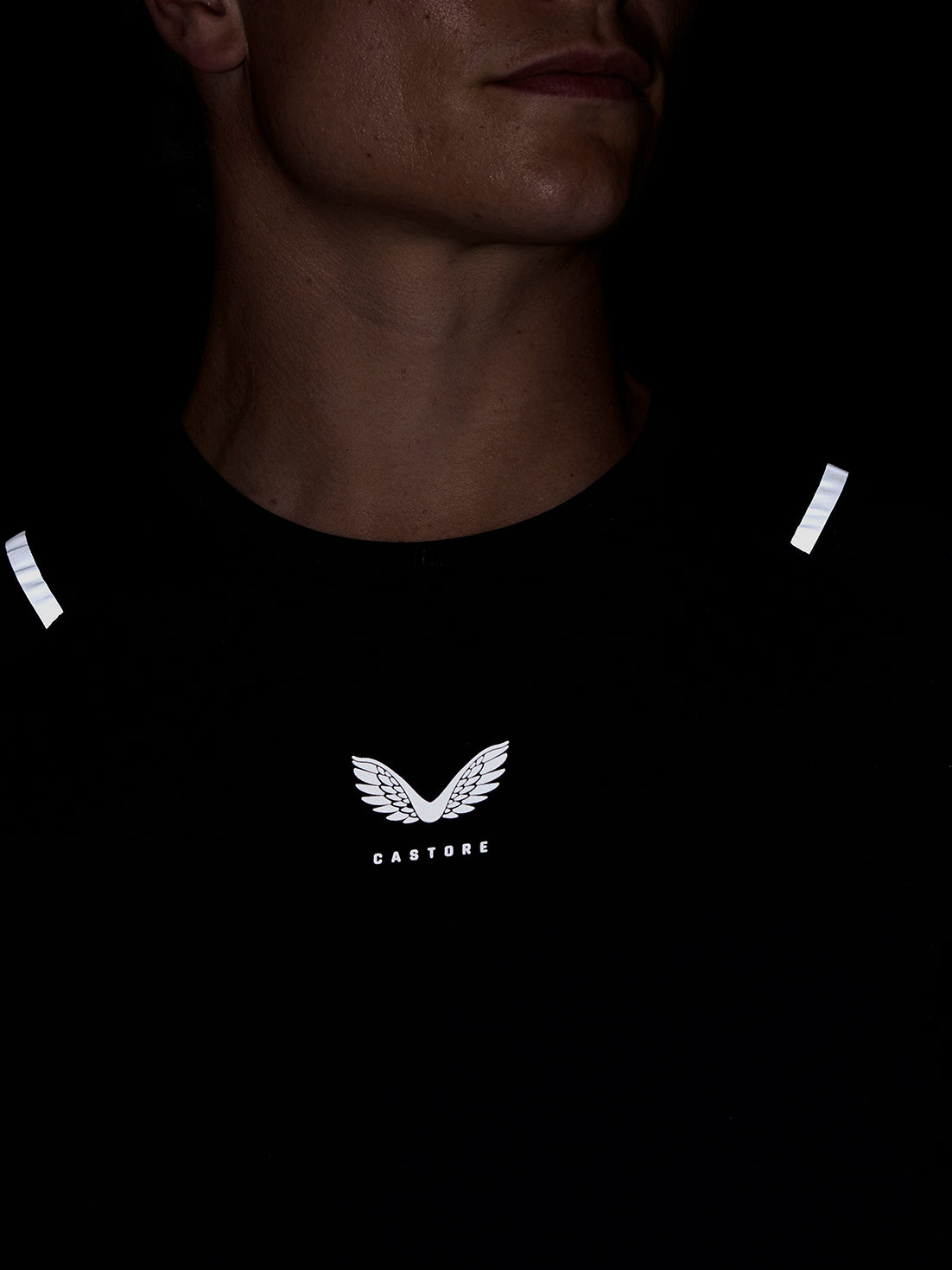 Apex Training T-Shirt – Schwarz - Black/Silver Reflective