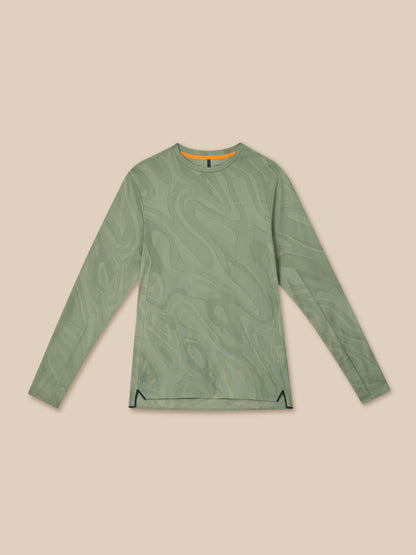 Zone Training LVS Long Sleeve Top - Thyme