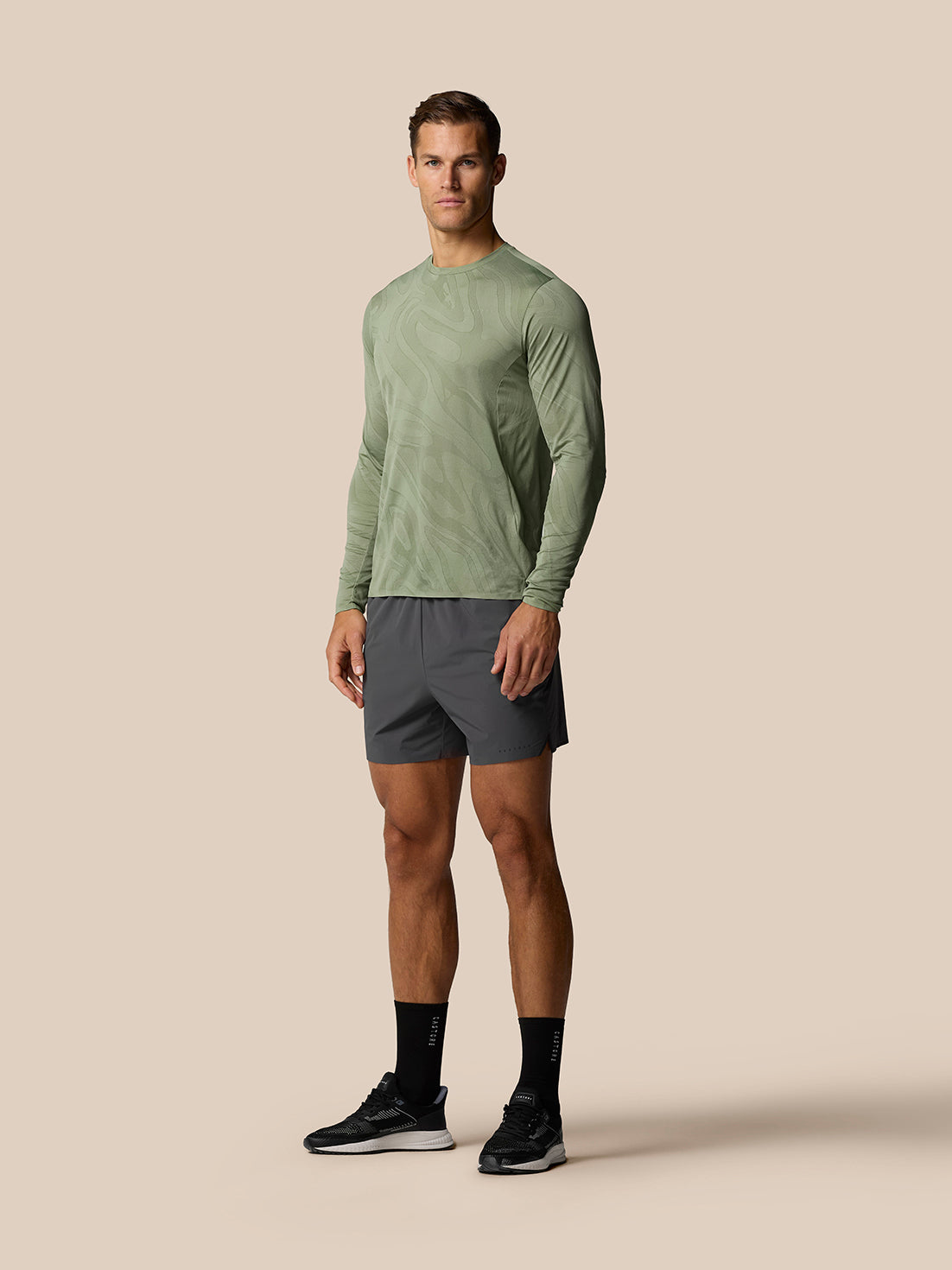 Zone Training LVS Long Sleeve Top - Thyme