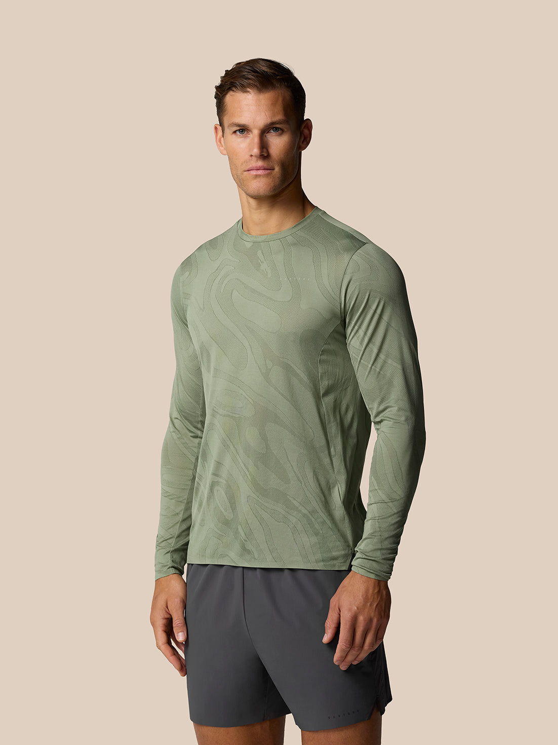 Zone Training LVS Long Sleeve Top - Thyme