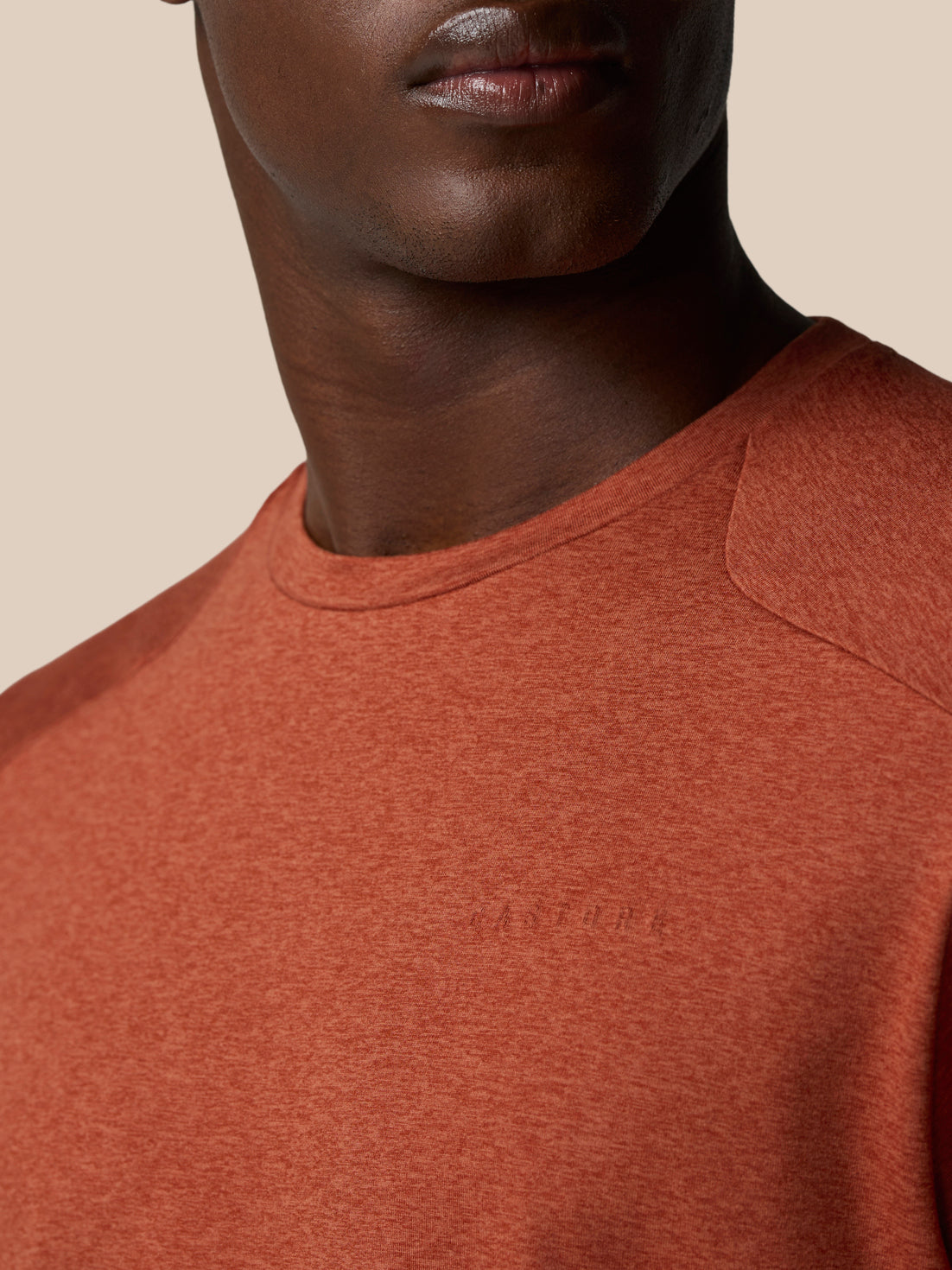 Elevated Lifestyle T-Shirt - Dark Rust - Dark Rust Marl/Dark Rust