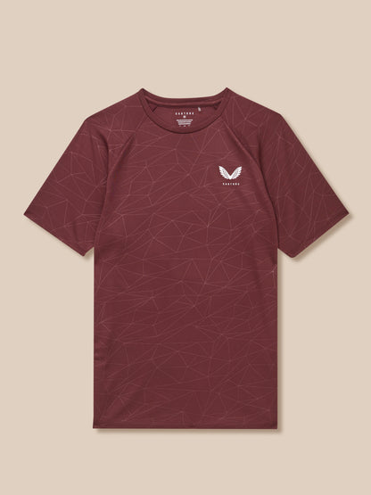 Adapt Training T-Shirt - Plum/Mint