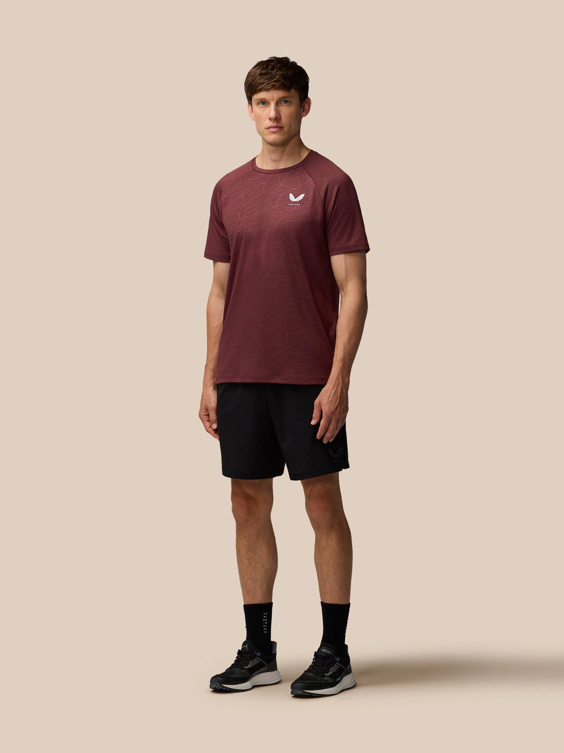 Adapt Training T-Shirt - Plum/Mint