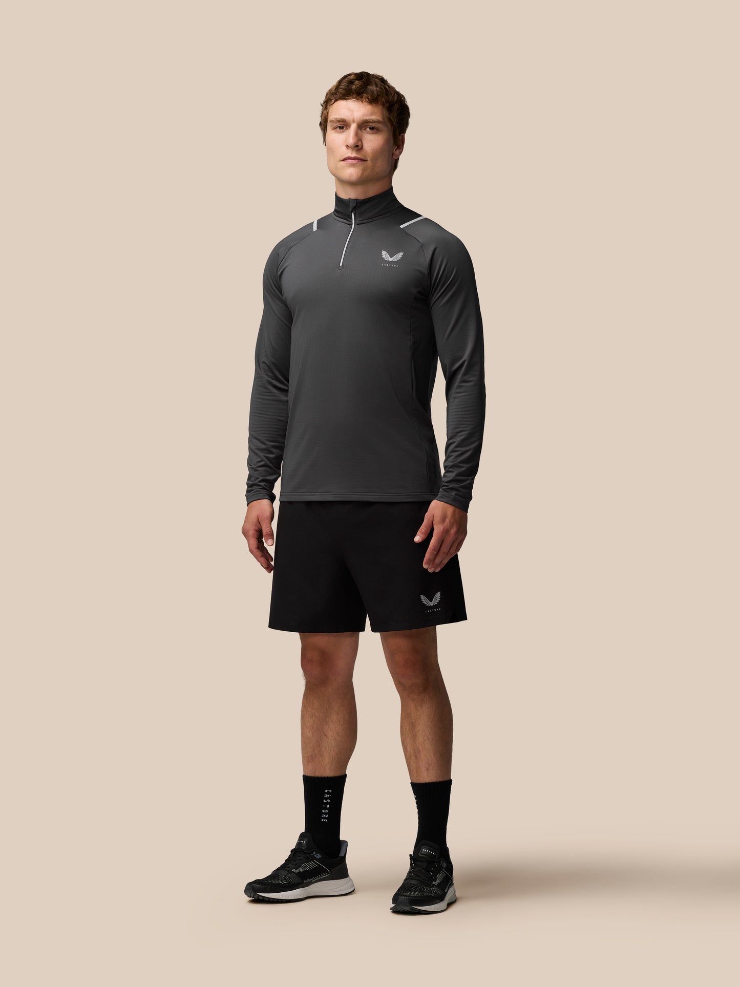 Apex Training Winterised 1/4 Zip Top - Charcoal