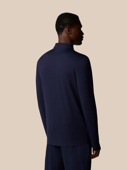 Elevated Lifestyle 1/4 Zip Top - Navy