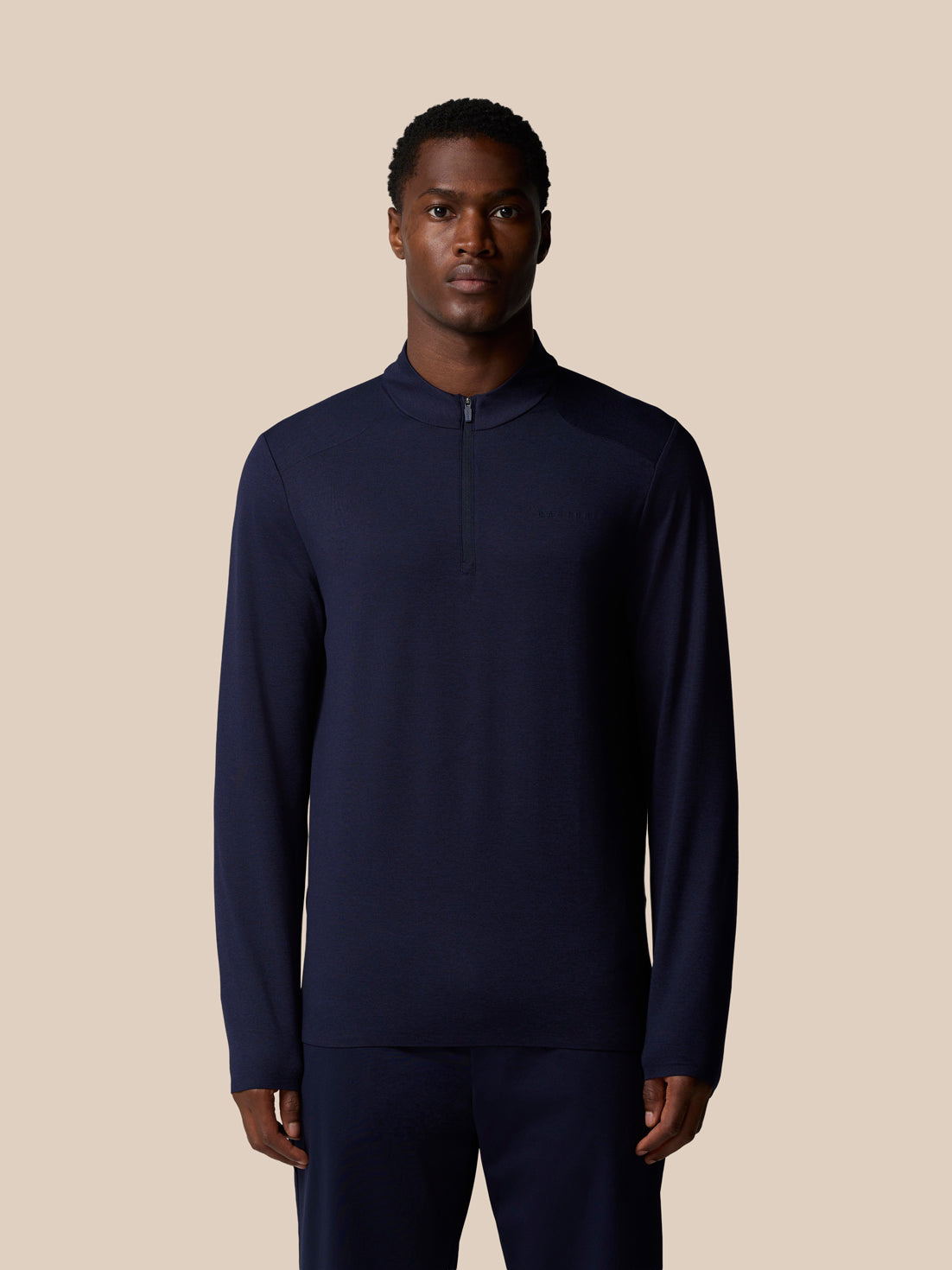 Elevated Lifestyle 1/4 Zip Top - Navy