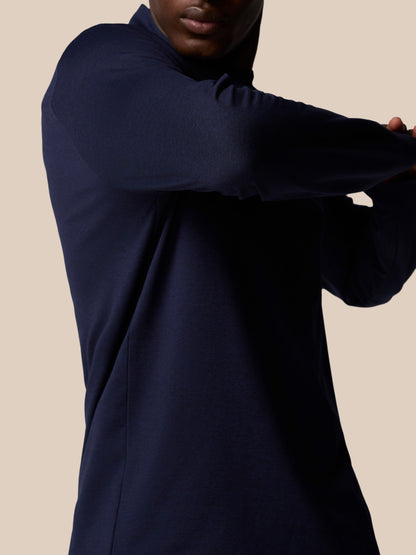 Elevated Lifestyle 1/4 Zip Top - Navy