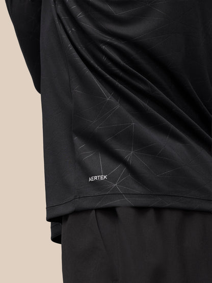 Adapt Training 1/4 Zip Top - Black