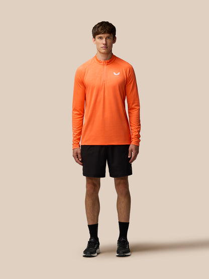 Adapt Training 1/4 Zip Top - Orange