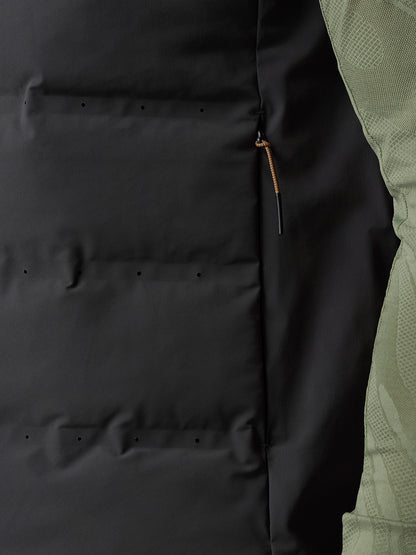 Zone Training LVS Insulated Gilet - Gunmetal/Black Reflective