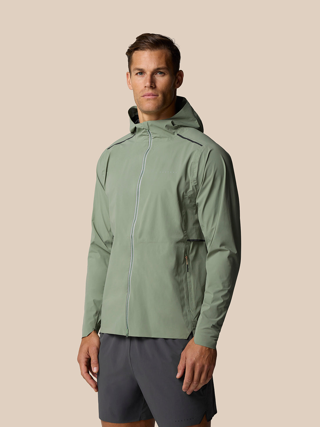 Zone Training LVS Jacket - Thyme/Black Reflective