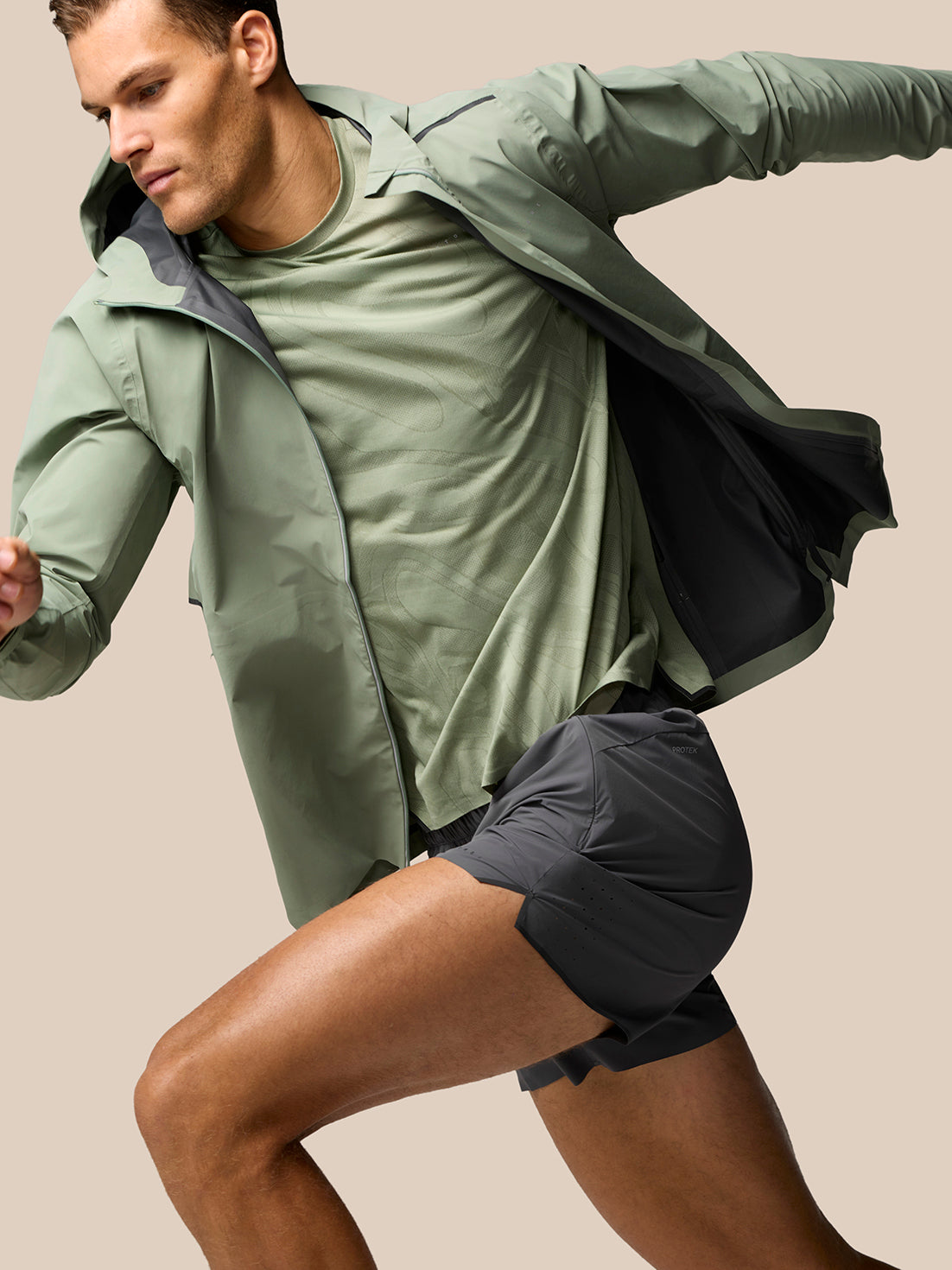 Zone Training LVS Jacke – Thymian/Schwarz reflektierend - Thyme/Schwarz reflektierend