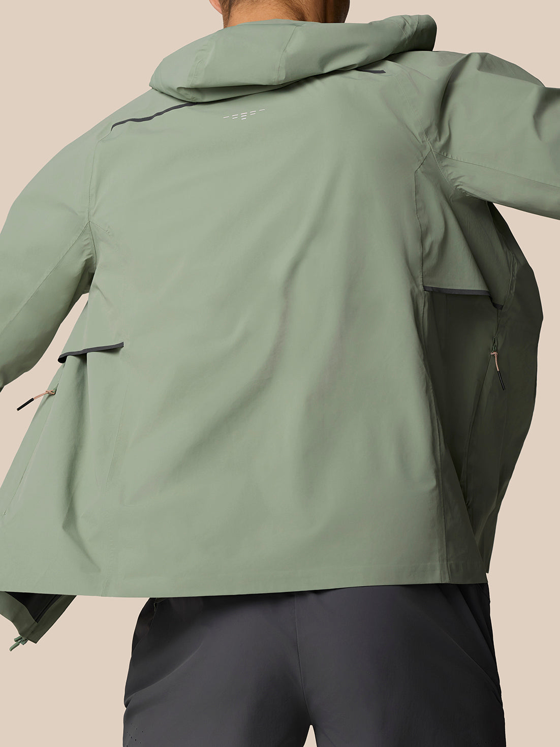 Zone Training LVS Jacket - Thyme/Black Reflective