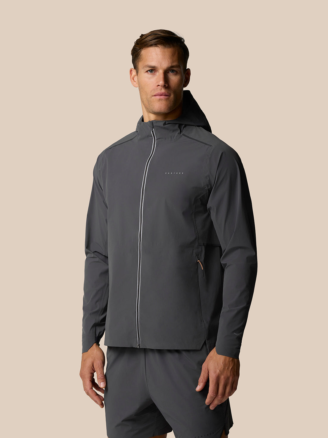 Zone Training LVS Jacket - Gunmetal/ Black Reflective