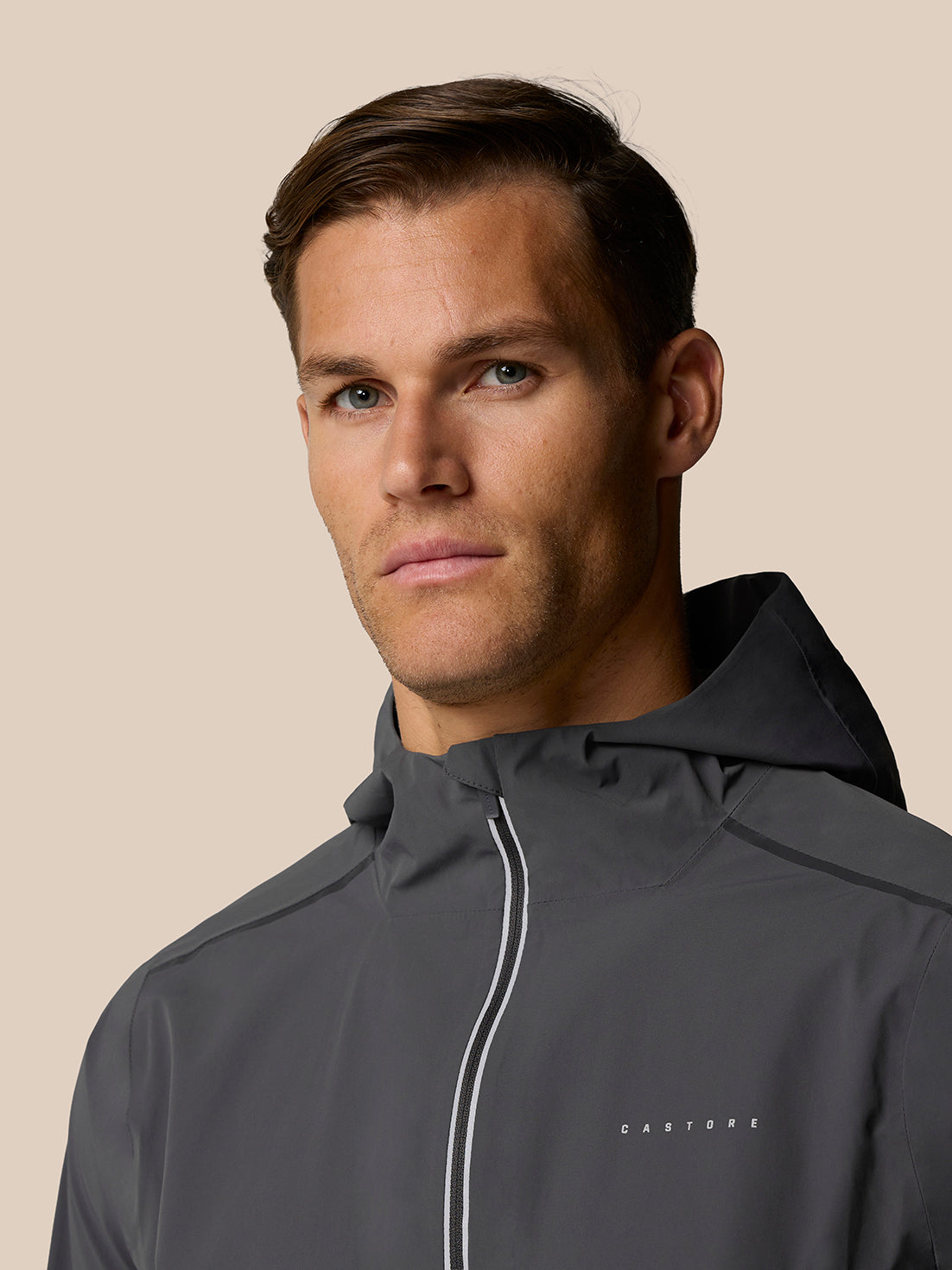 Zone Training LVS Jacket - Gunmetal/ Black Reflective
