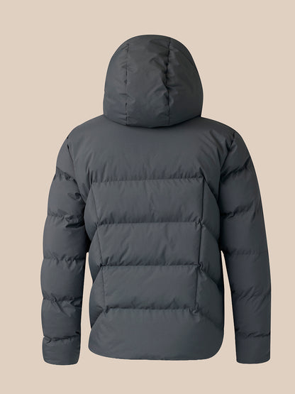 Men's Castore x Paul Smith Long Sleeve Quilted Jacket - Charcoal
