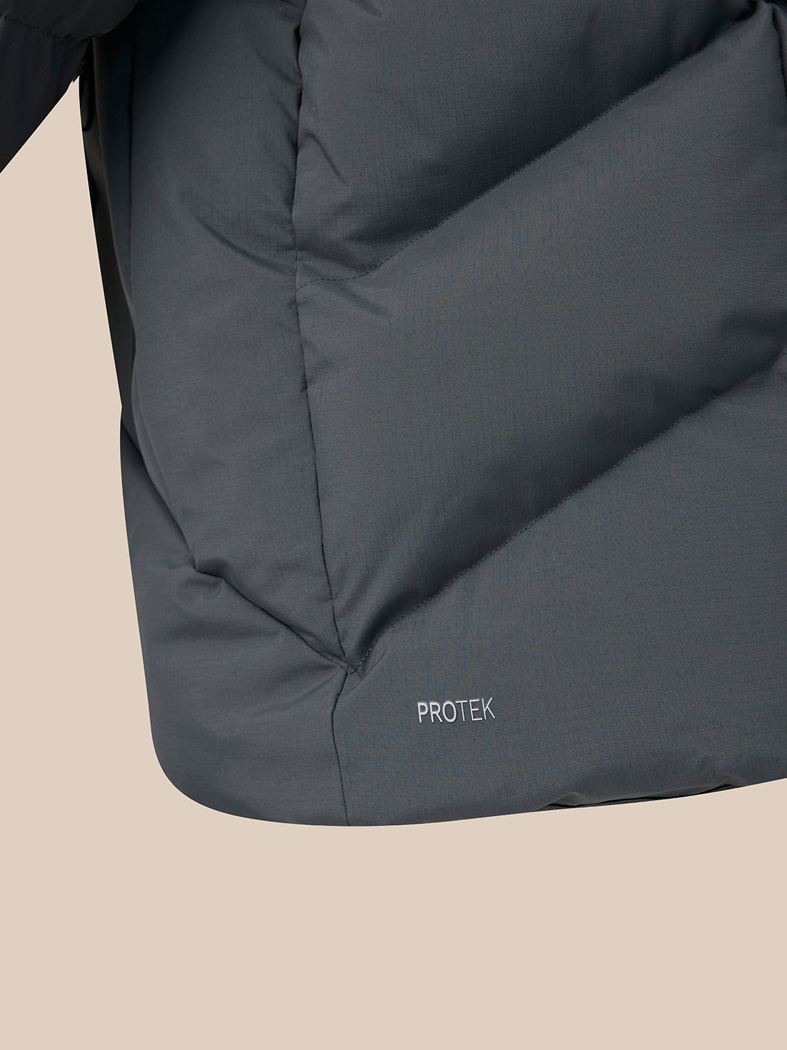 Men's Castore x Paul Smith Long Sleeve Quilted Jacket - Charcoal
