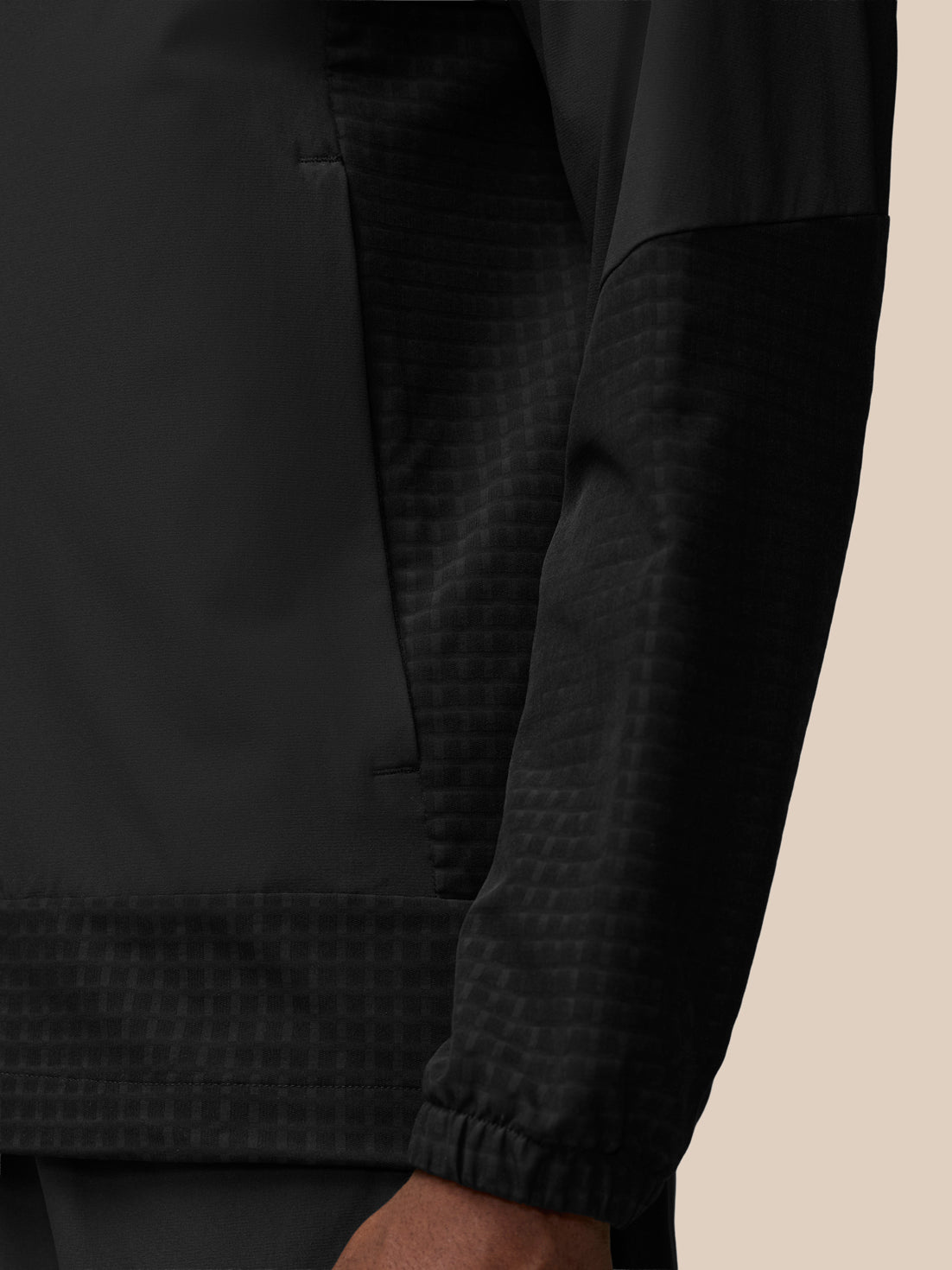Flex Winterised Woven Jacket - Black - Black/Gunmetal