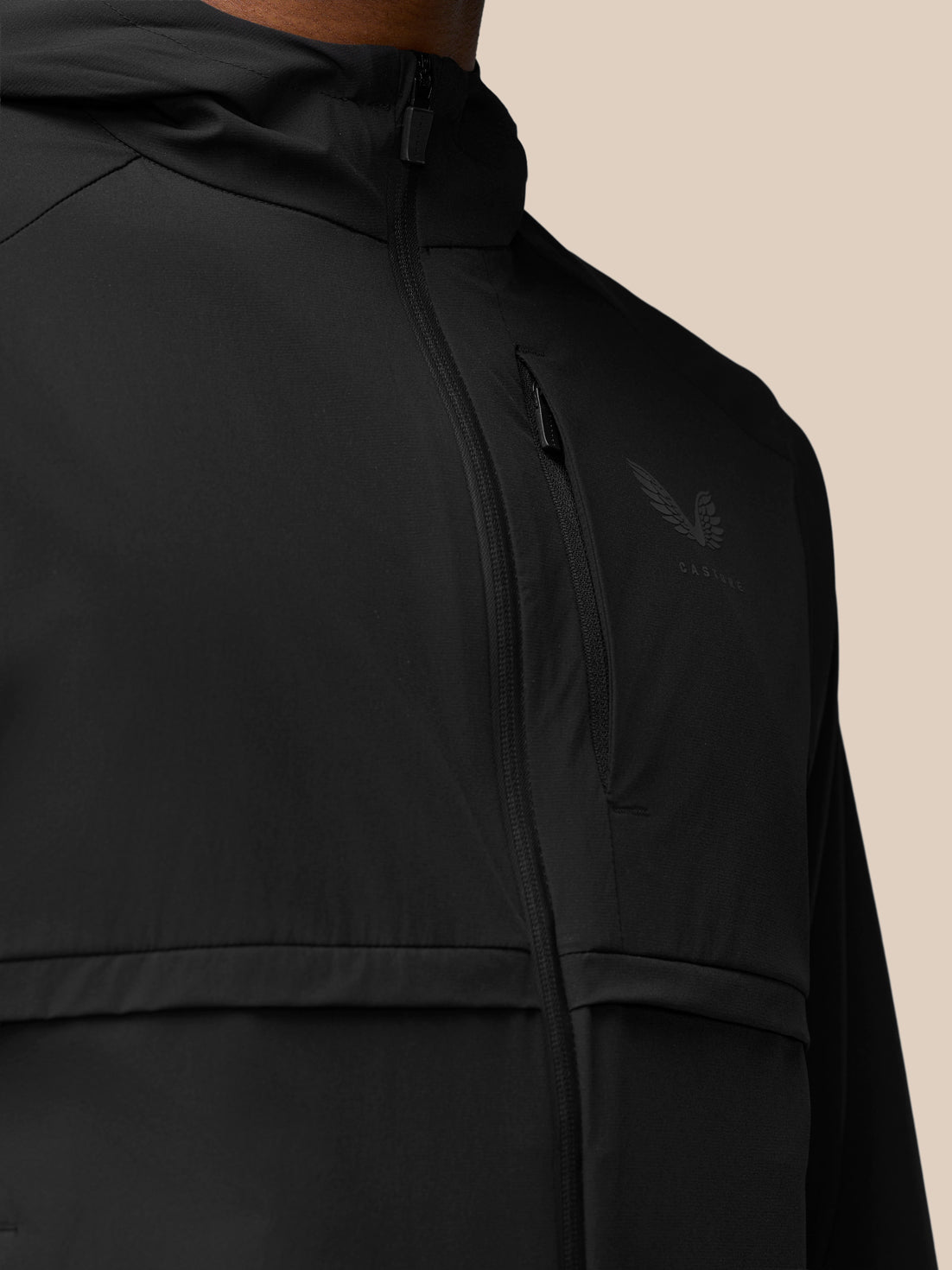 Flex Winterised Woven Jacket - Black - Black/Gunmetal