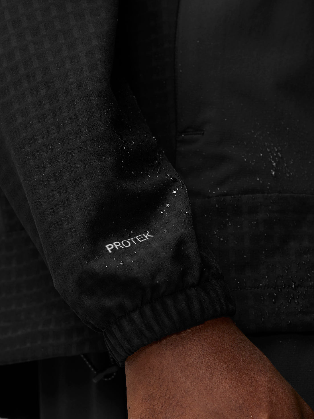 Flex Winterised Woven Jacket - Black - Black/Gunmetal