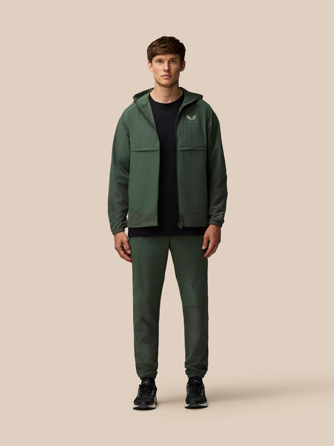 Flex Winterised Woven Jacket - Dark Green