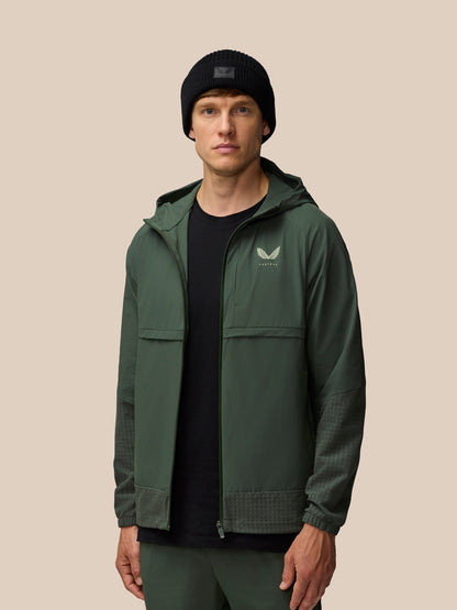 Flex Winterised Woven Jacket - Dark Green