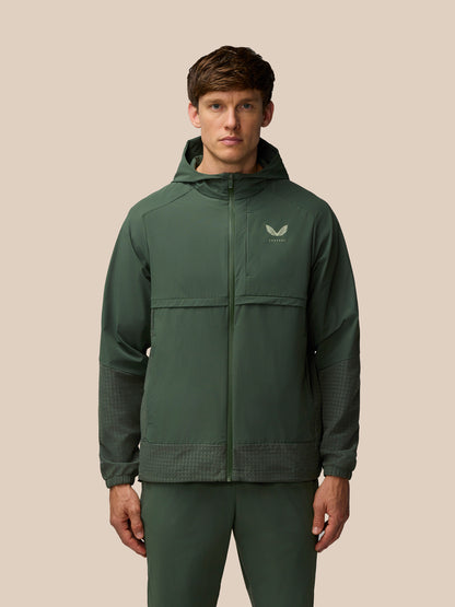 Flex Winterised Woven Jacket - Dark Green