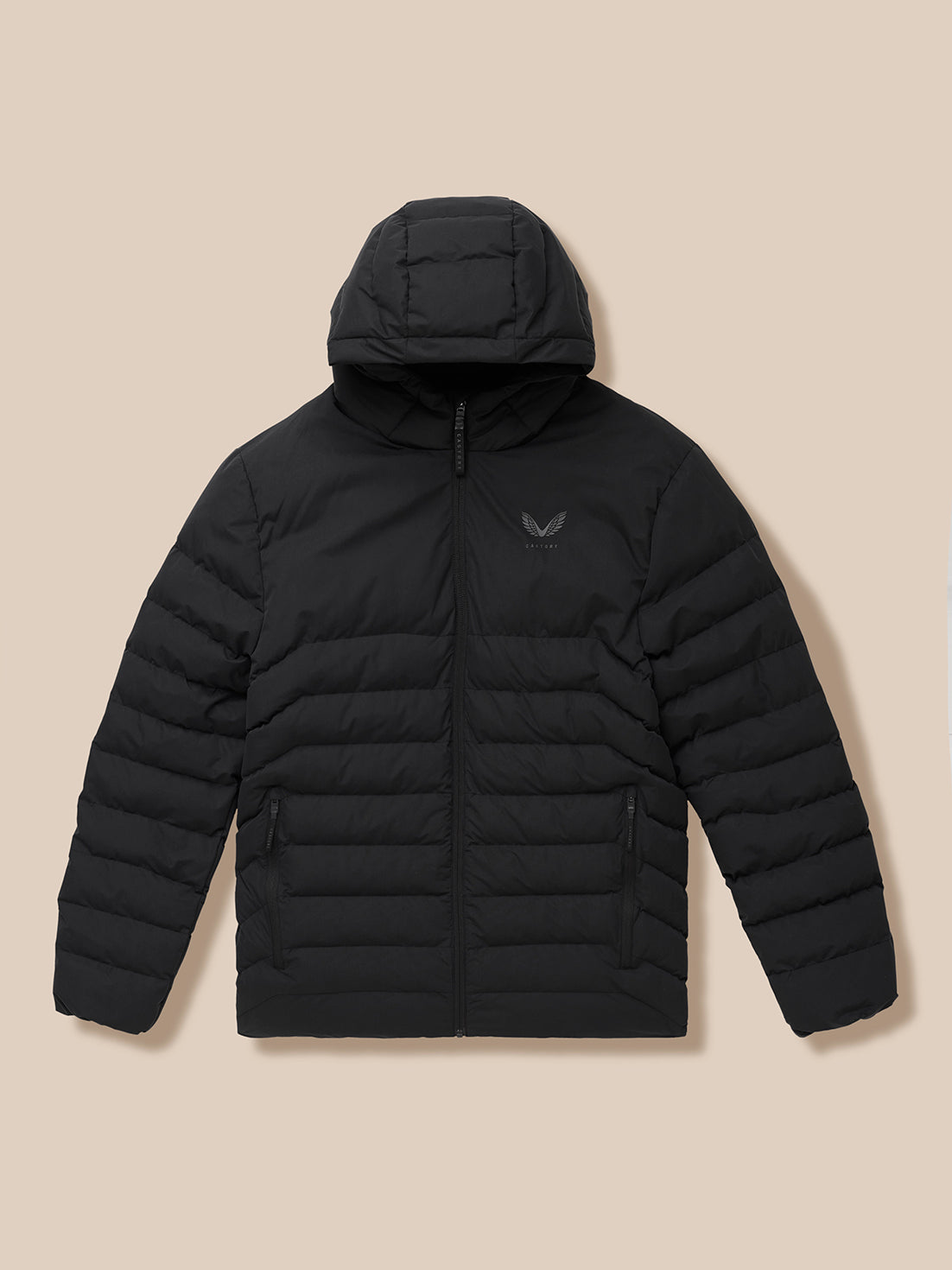 Lightweight Puffer Jacket - Black