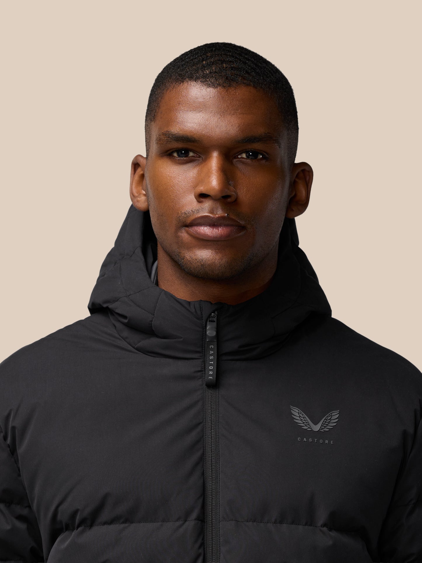 Lightweight Puffer Jacket - Black