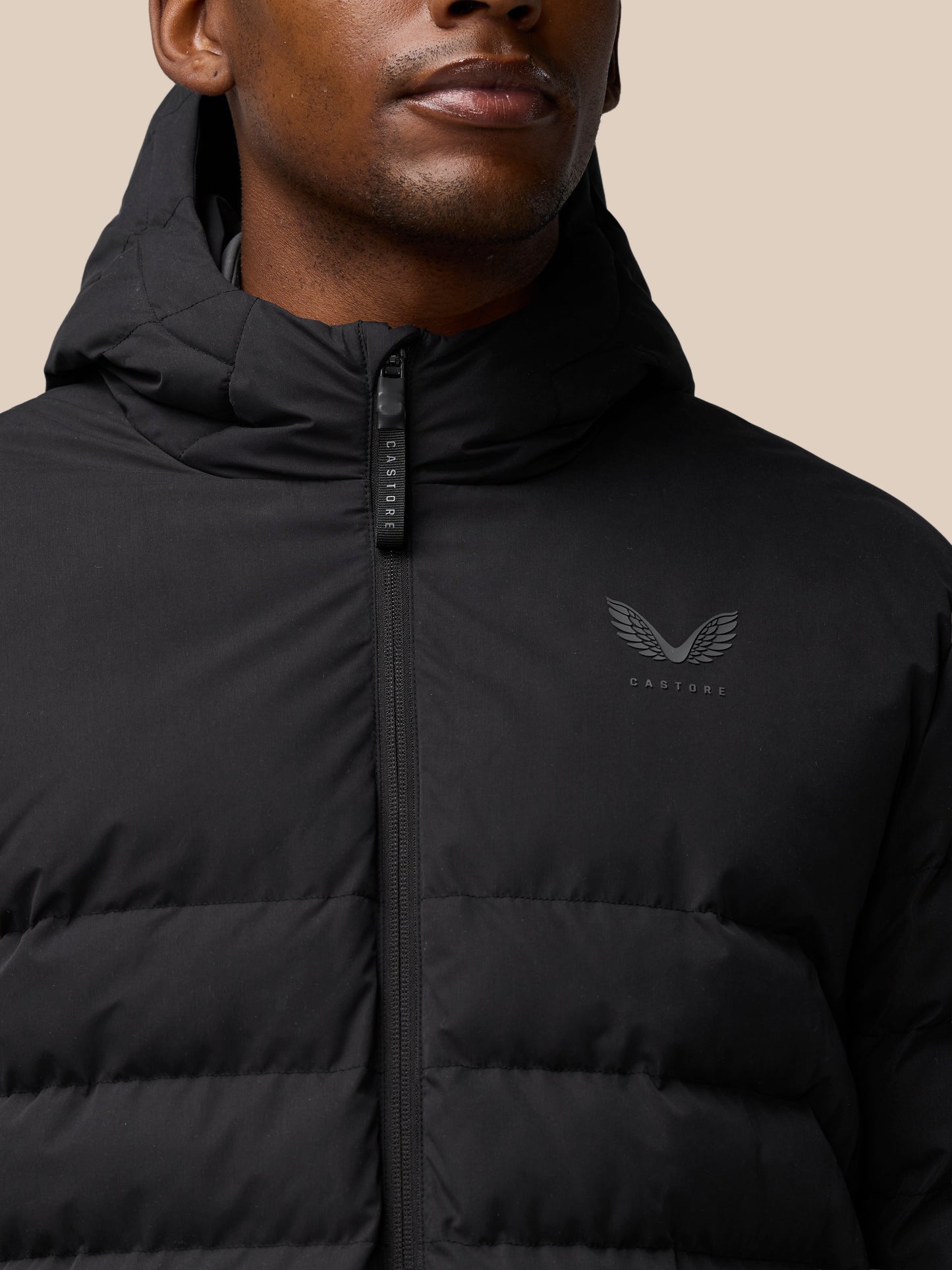 Lightweight Puffer Jacket - Black