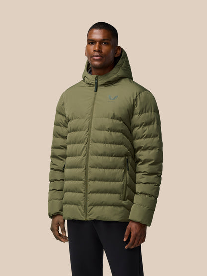 Lightweight Puffer Jacket - Ivy Green
