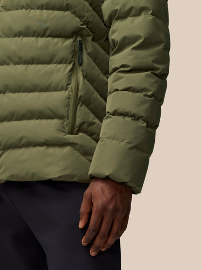 Lightweight Puffer Jacket - Ivy Green