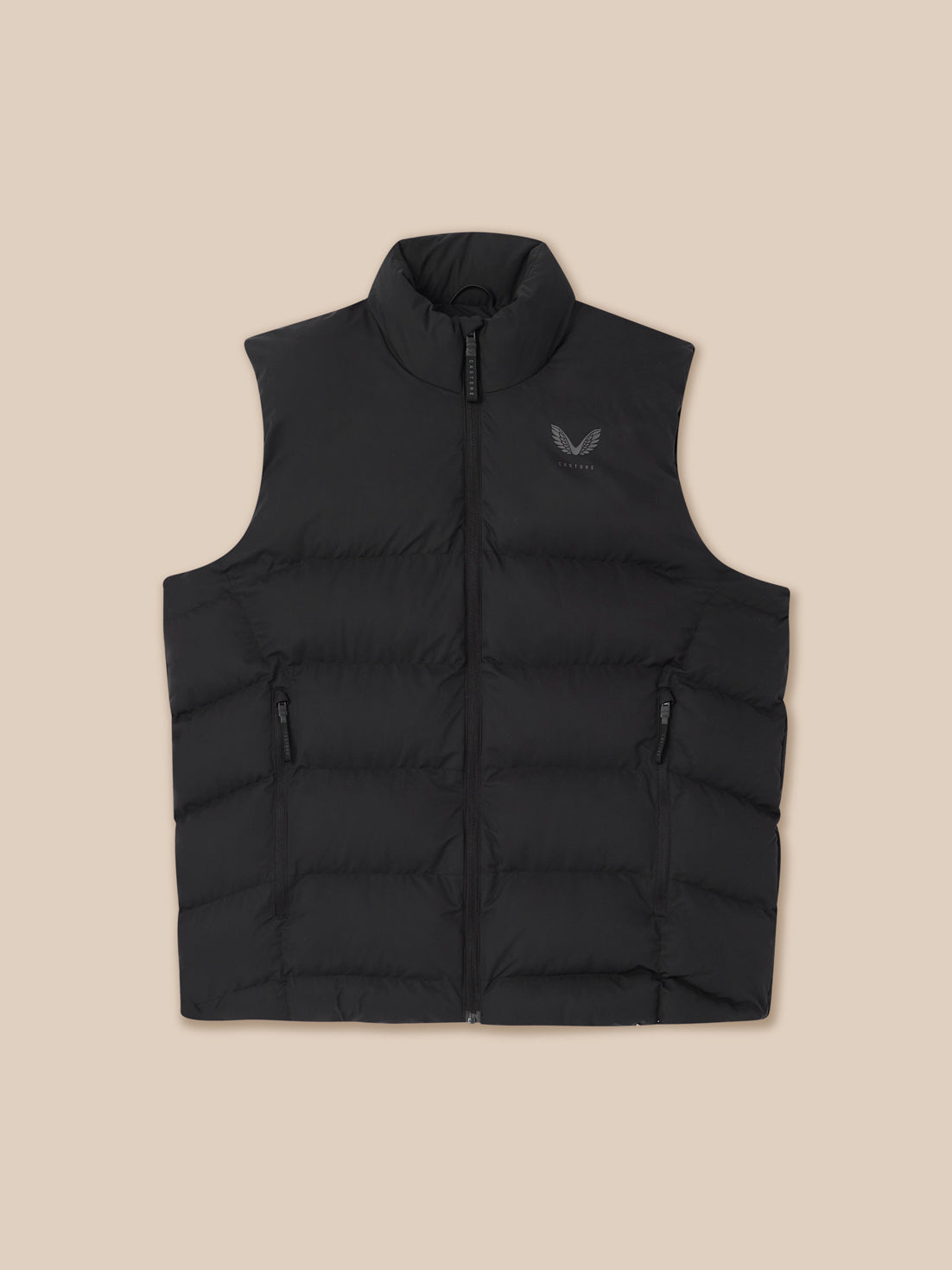 Puffer Gilet - Black - Black/Gunmetal