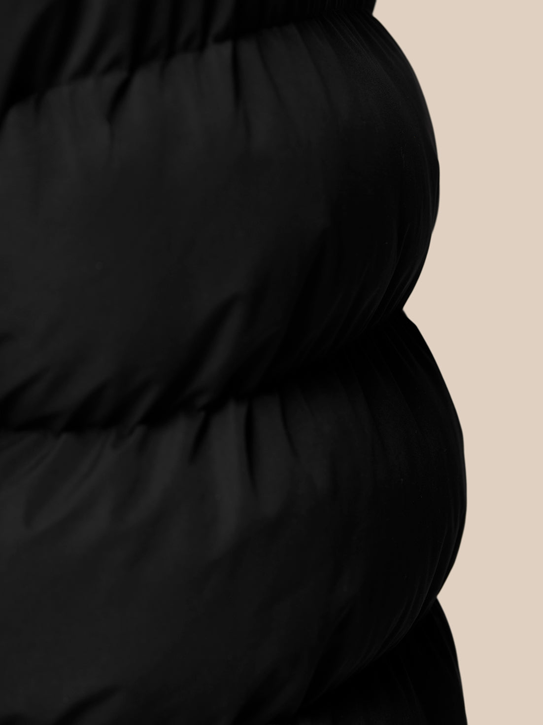 Puffer Gilet - Black - Black/Gunmetal
