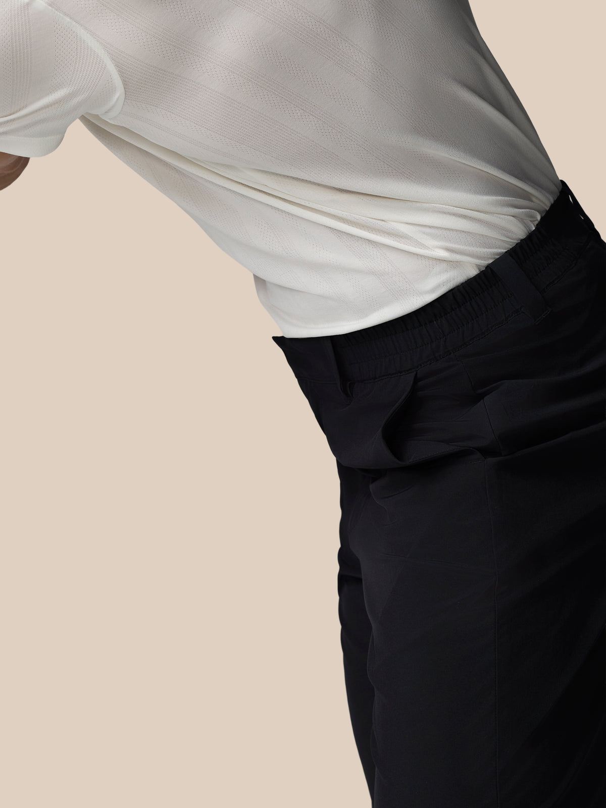 Herren x Paul Smith Technical Hose – Schwarz - Schwarz