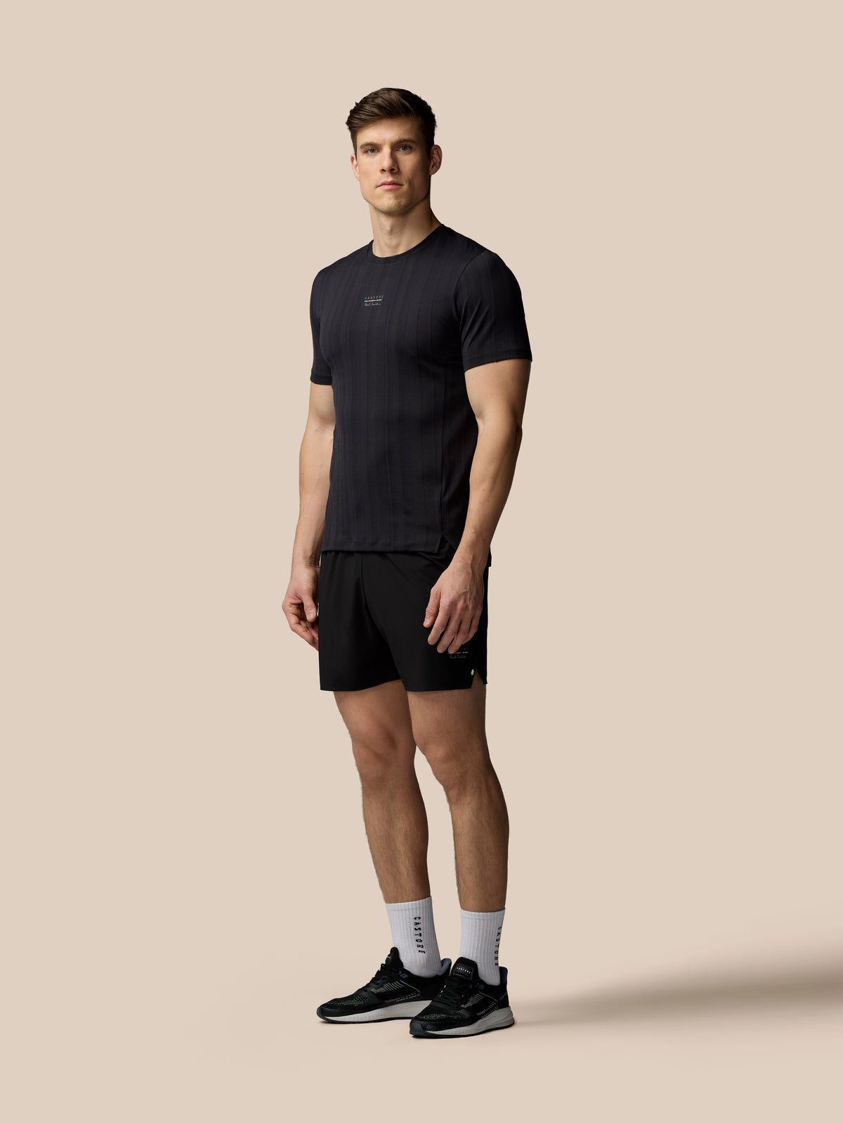 Herren x Paul Smith Performance 6” Shorts – Schwarz - Schwarz