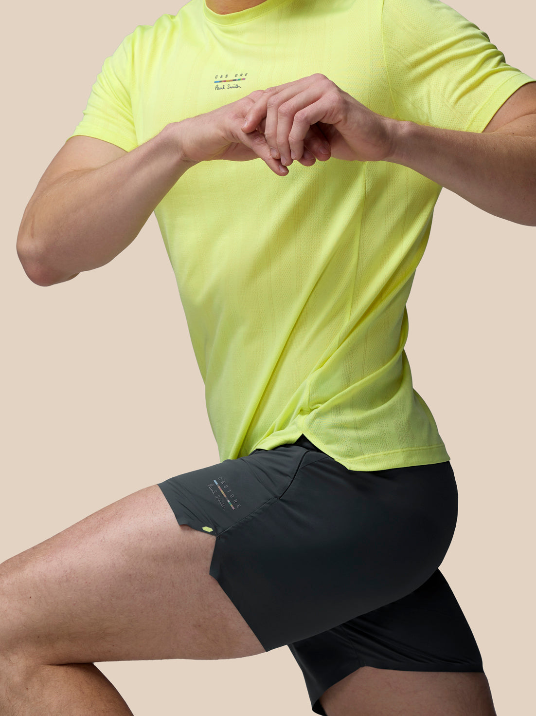 Men’s x Paul Smith Performance 6” Shorts - Charcoal - Charcoal