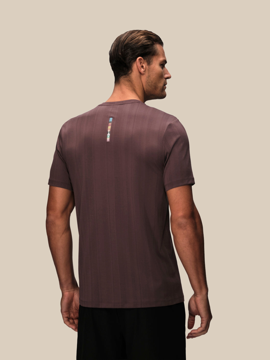 Camiseta de manga corta Castore x Paul Smith de hombre – Morado - Deep Damson