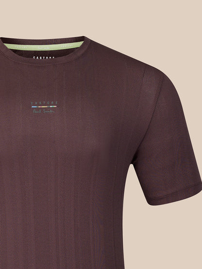 Men's Castore x Paul Smith Short Sleeve T-Shirt - Purple