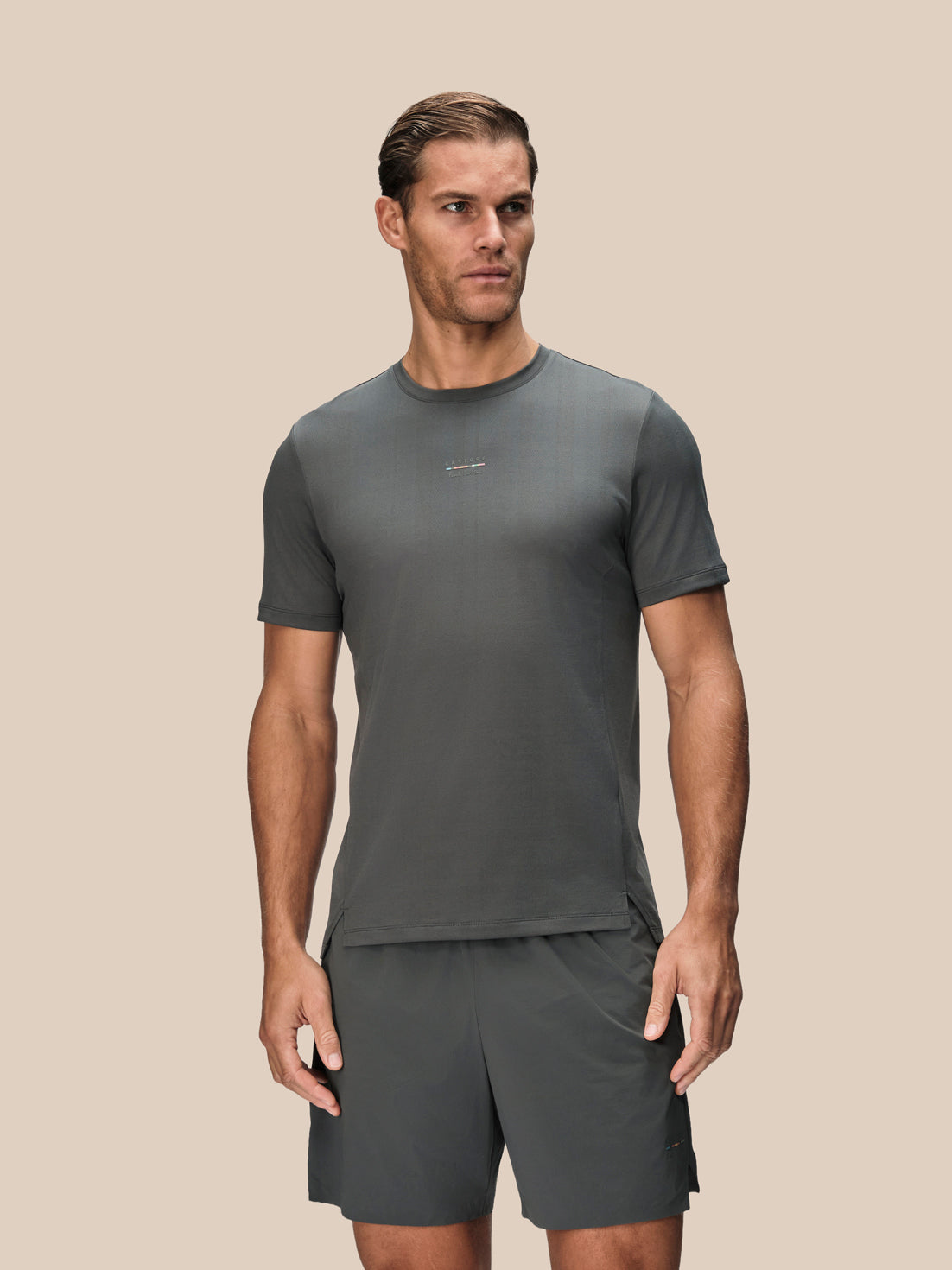 Herren Castore x Paul Smith Kurzarm-T-Shirt – Anthrazit - Anthrazit