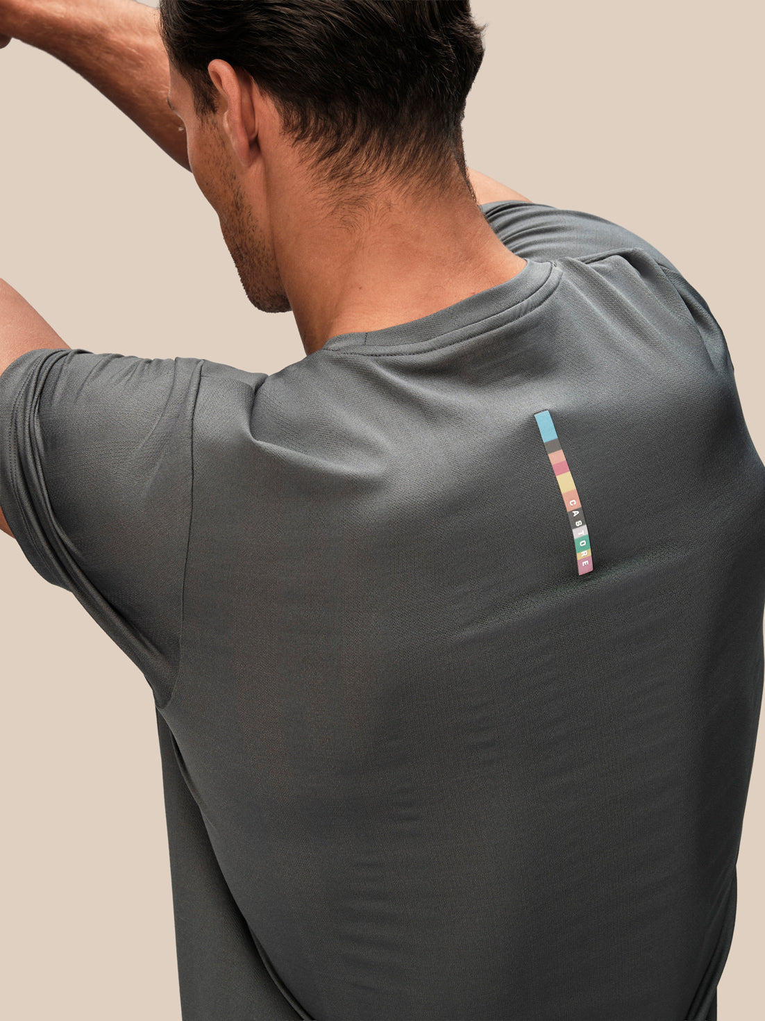 Herren Castore x Paul Smith Kurzarm-T-Shirt – Anthrazit - Anthrazit
