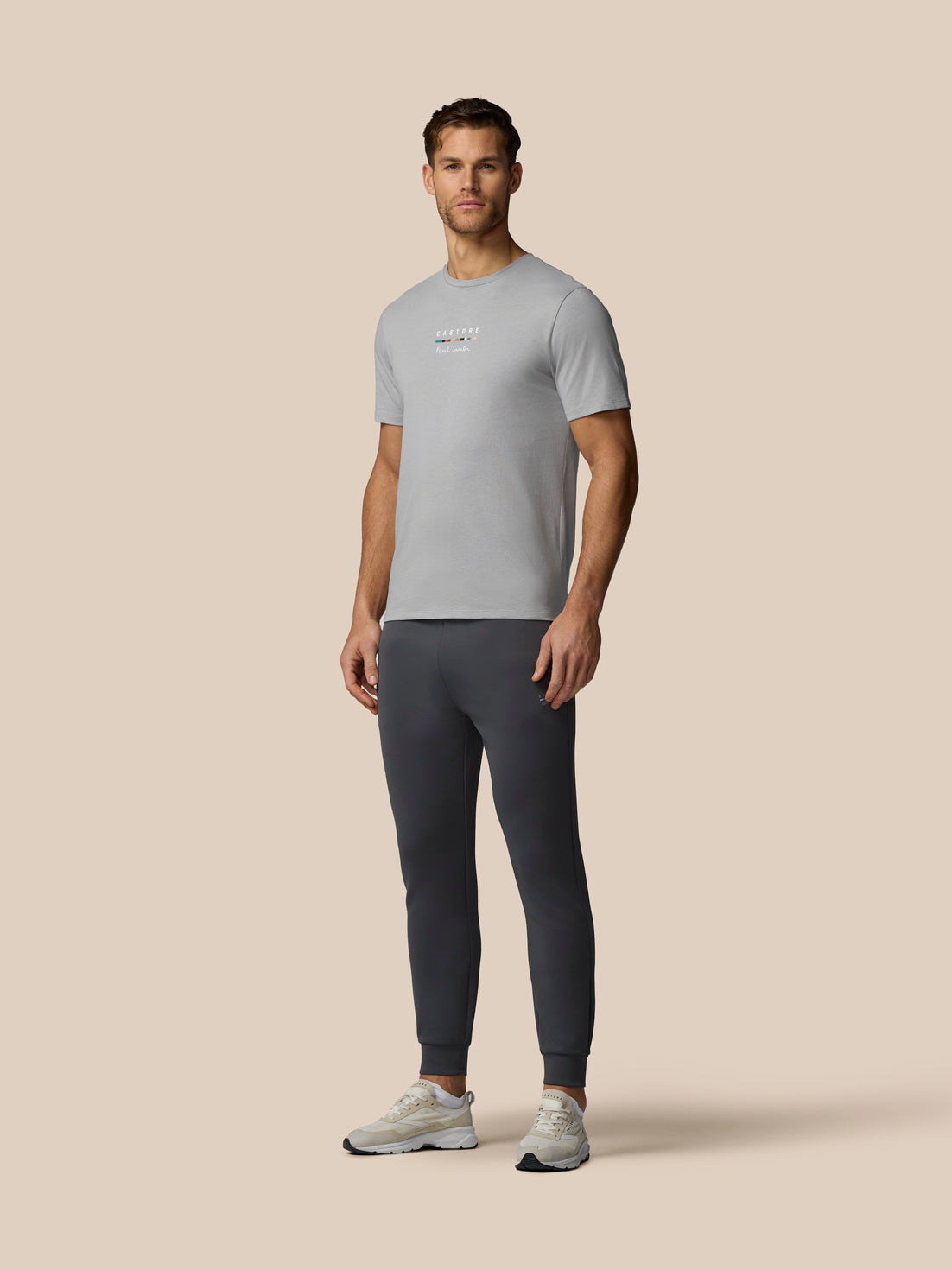 Herren x Paul Smith Grafik-Kurzarm-T-Shirt – Grau - Grau