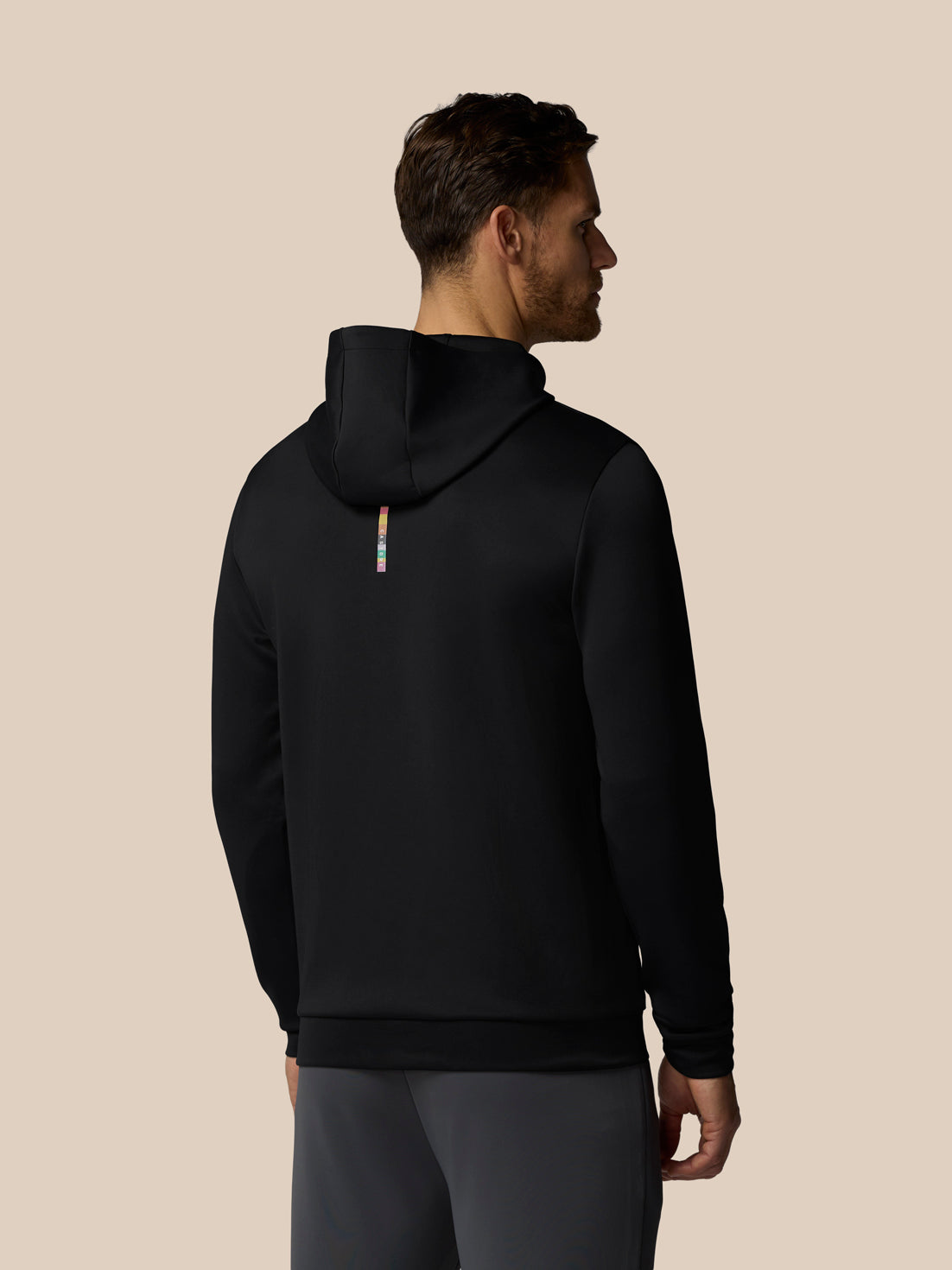 Men’s x Paul Smith Long Sleeve Technical Hoodie - Black - Black