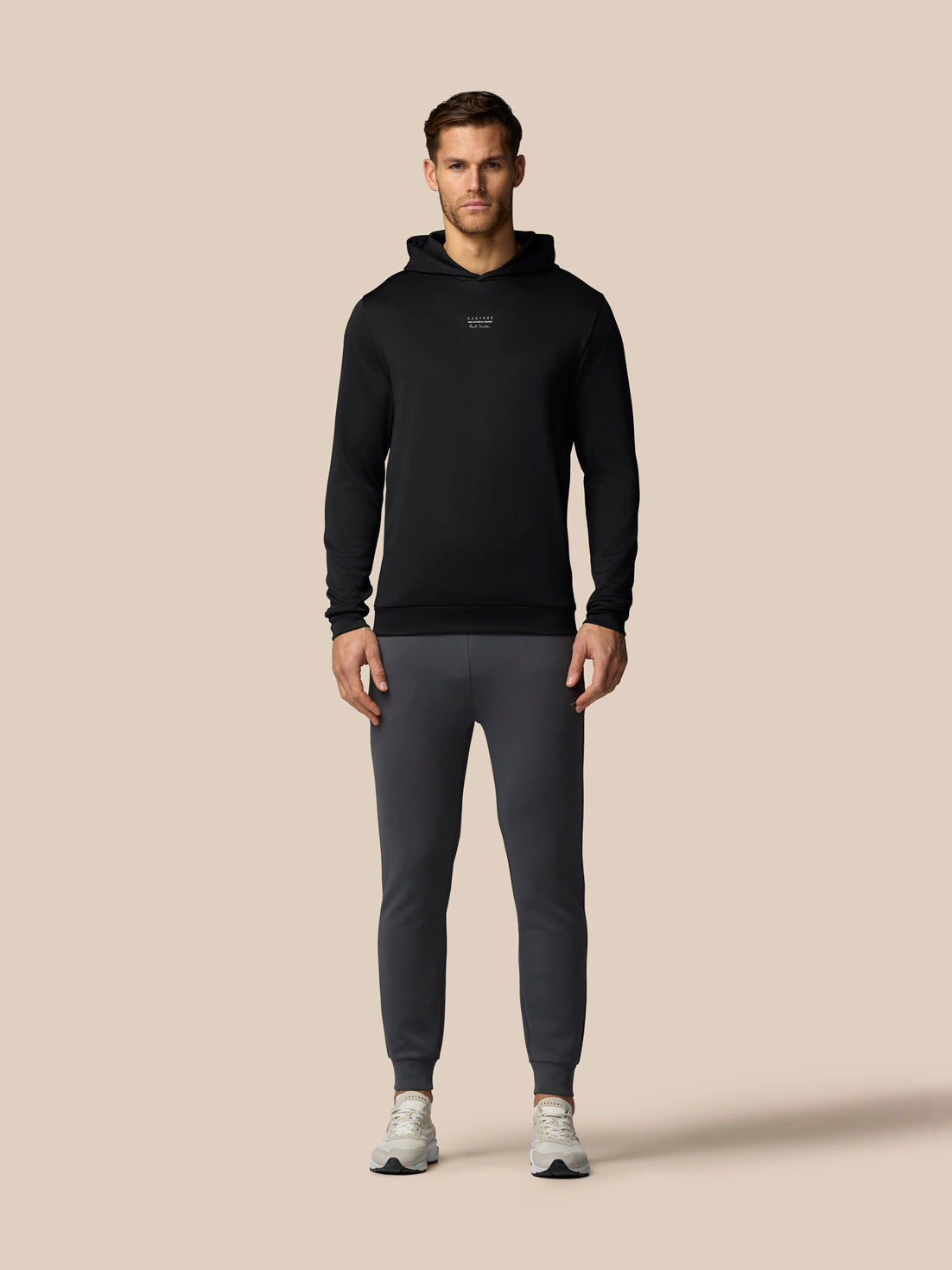 Men’s x Paul Smith Long Sleeve Technical Hoodie - Black - Black