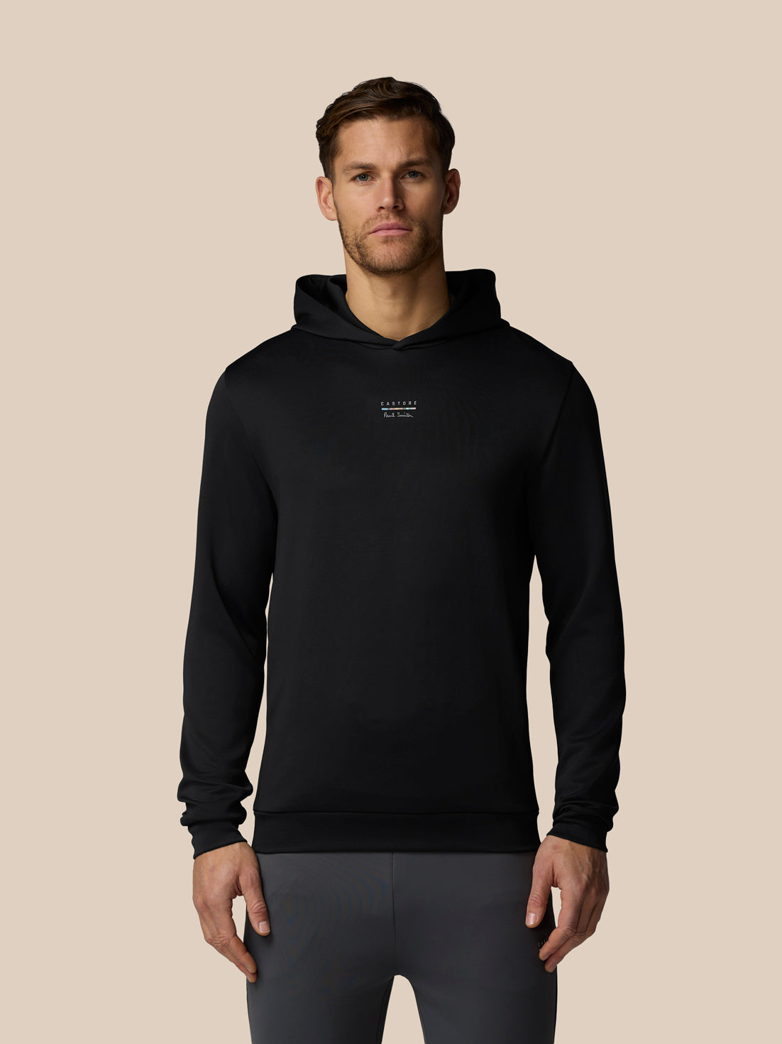 Men’s x Paul Smith Long Sleeve Technical Hoodie - Black - Black