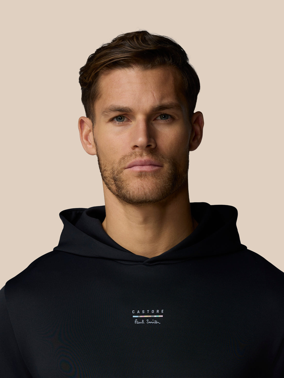 Men’s x Paul Smith Long Sleeve Technical Hoodie - Black - Black
