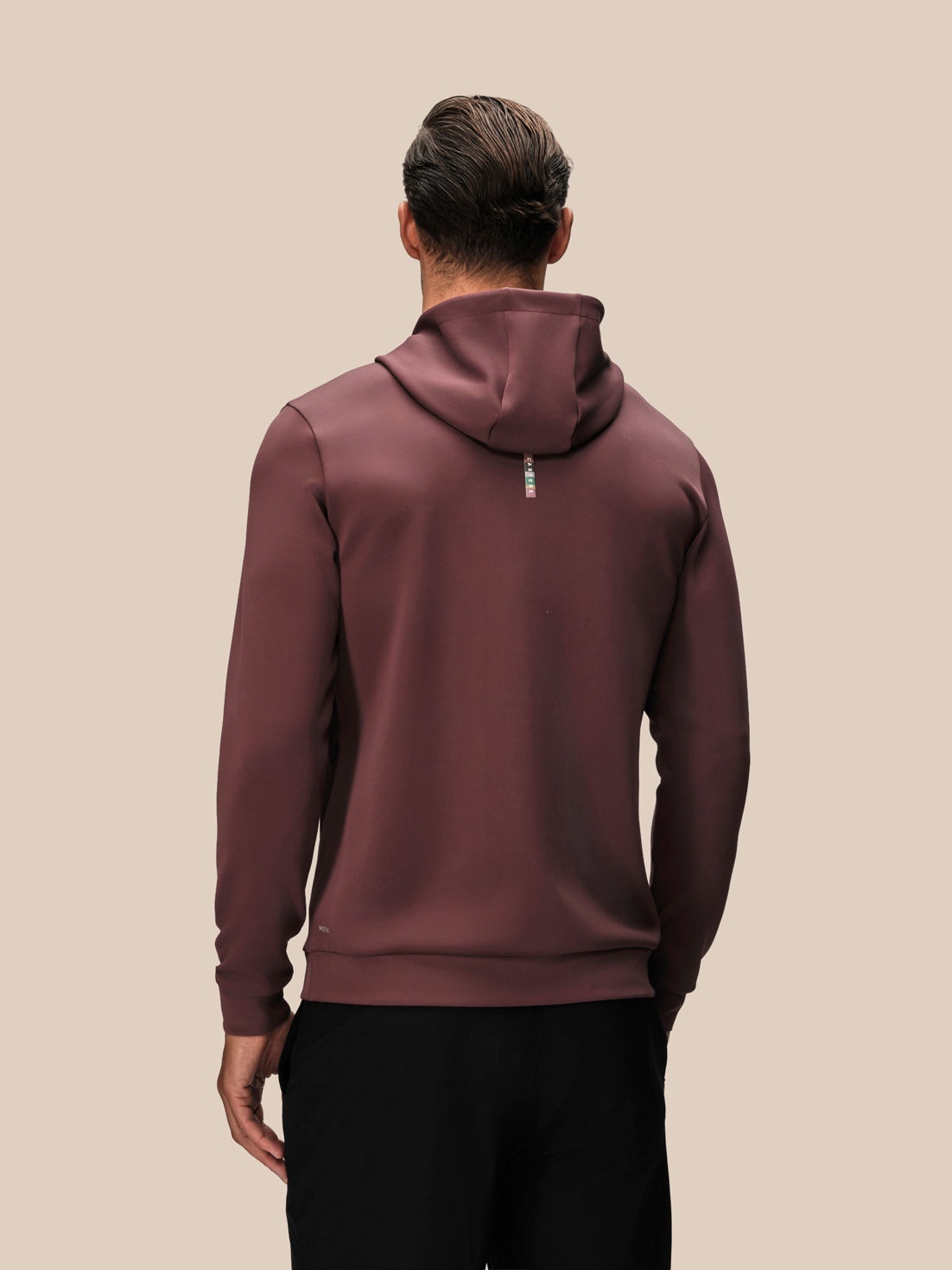 Castore x Paul Smith – Technischer Langarm-Hoodie für Herren in sportlicher Passform – Lila - Deep Damson