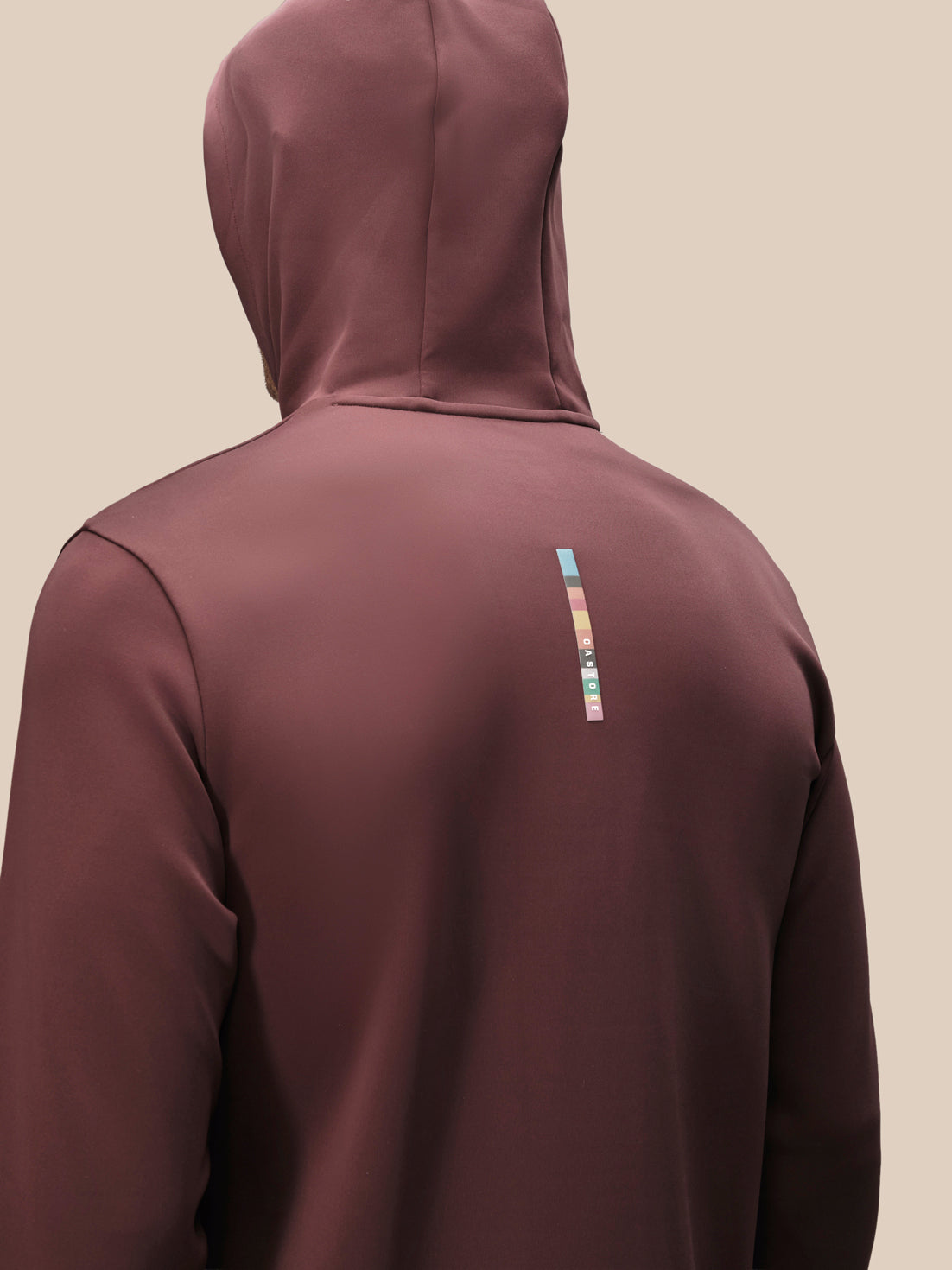 Castore x Paul Smith – Technischer Langarm-Hoodie für Herren in sportlicher Passform – Lila - Deep Damson