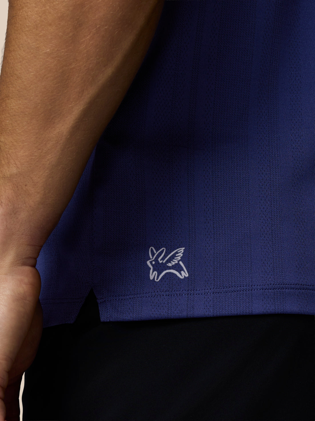 Heren x Paul Smith Performance Engineered gebreid Poloshirt – Marineblauw - Marineblauw